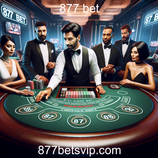 A Ascensão dos Jogos ao Vivo na '877 Bet'